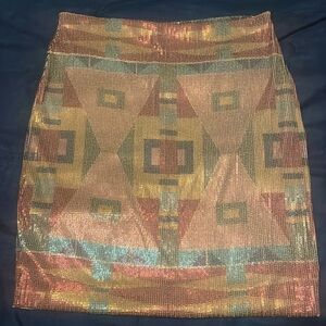 B. Yellowtail Sequin Skirt